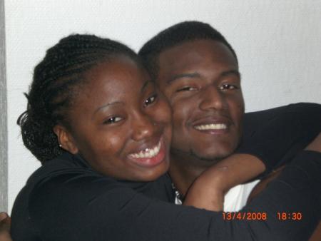 la copine � mathieu et mickael